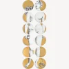 Decorative Plates<Fornasetti Set 12 Plates Eva White/Black/Gold
