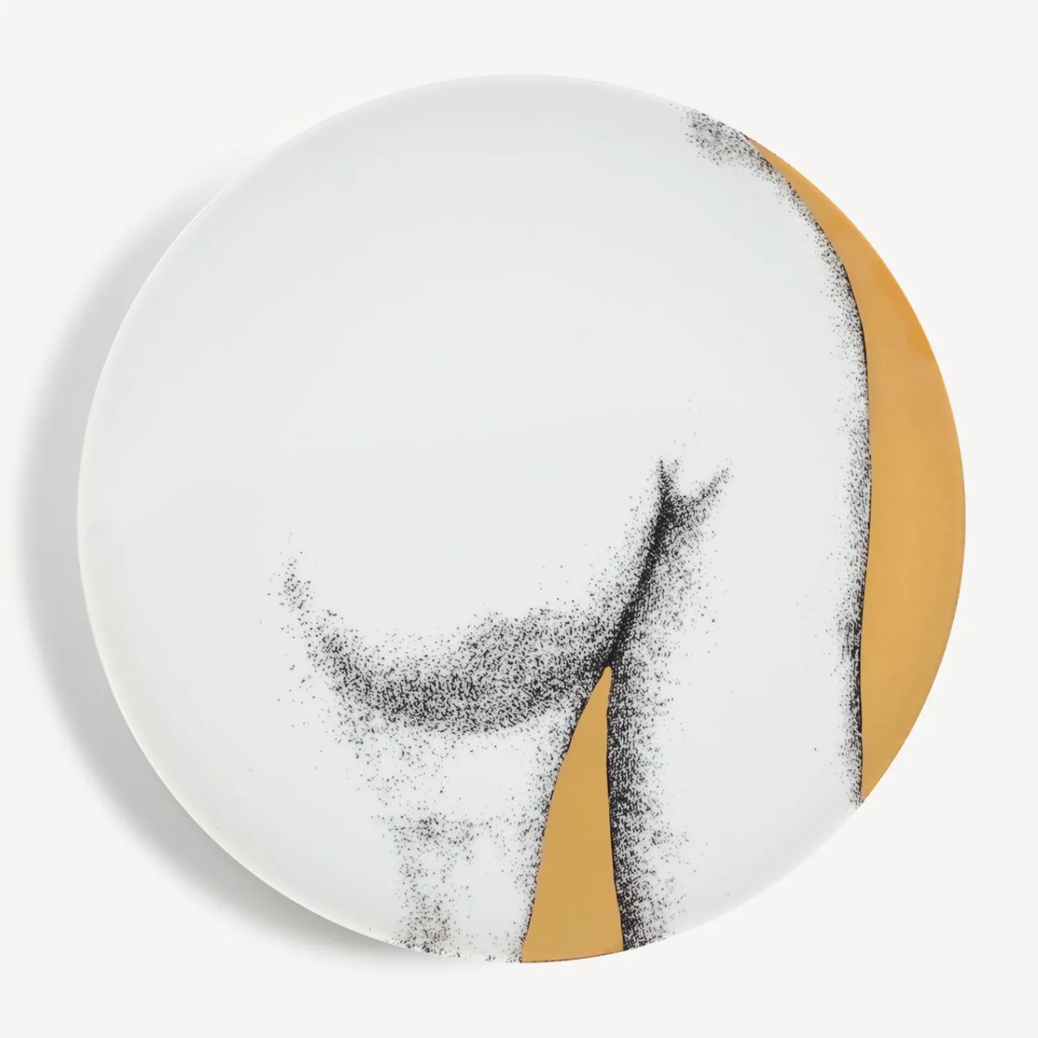 Decorative Plates<Fornasetti Set 12 Plates Eva White/Black/Gold