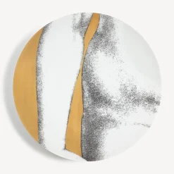 Decorative Plates<Fornasetti Set 12 Plates Eva White/Black/Gold