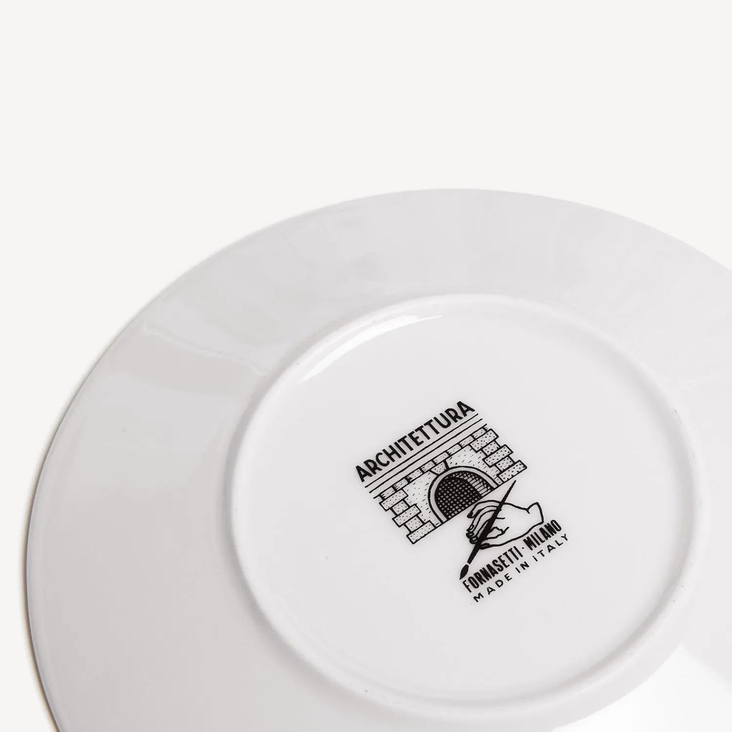 Tea And Coffee Sets<Fornasetti Set 6 Tea Cups Architettura White/Black
