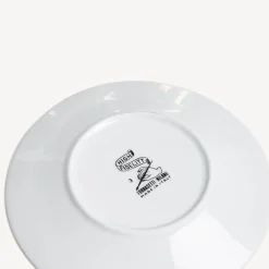 Tea And Coffee Sets<Fornasetti Set 6 Tea Cups High Fidelity White/Black/Gold