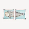 Cushions<Fornasetti Set Of 2 Cushions Grande Pesce Multicolour