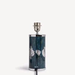 Lamps And Lampshades<Fornasetti Small Lamp Giro Di Conchiglie Silver/Blue
