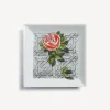 Decorative Plates<Fornasetti Square Plate Musciarabia Con Rose Multicolour