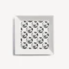 Decorative Plates<Fornasetti Square Plate Tema E Variazioni N.197 White/Black