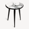 Stools<Fornasetti Stool Bee On My Back Colour White/Black