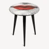 Stools<Fornasetti Stool Bocca White/Black/Red