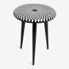 Stools<Fornasetti Stool Egocentrismo White/Black