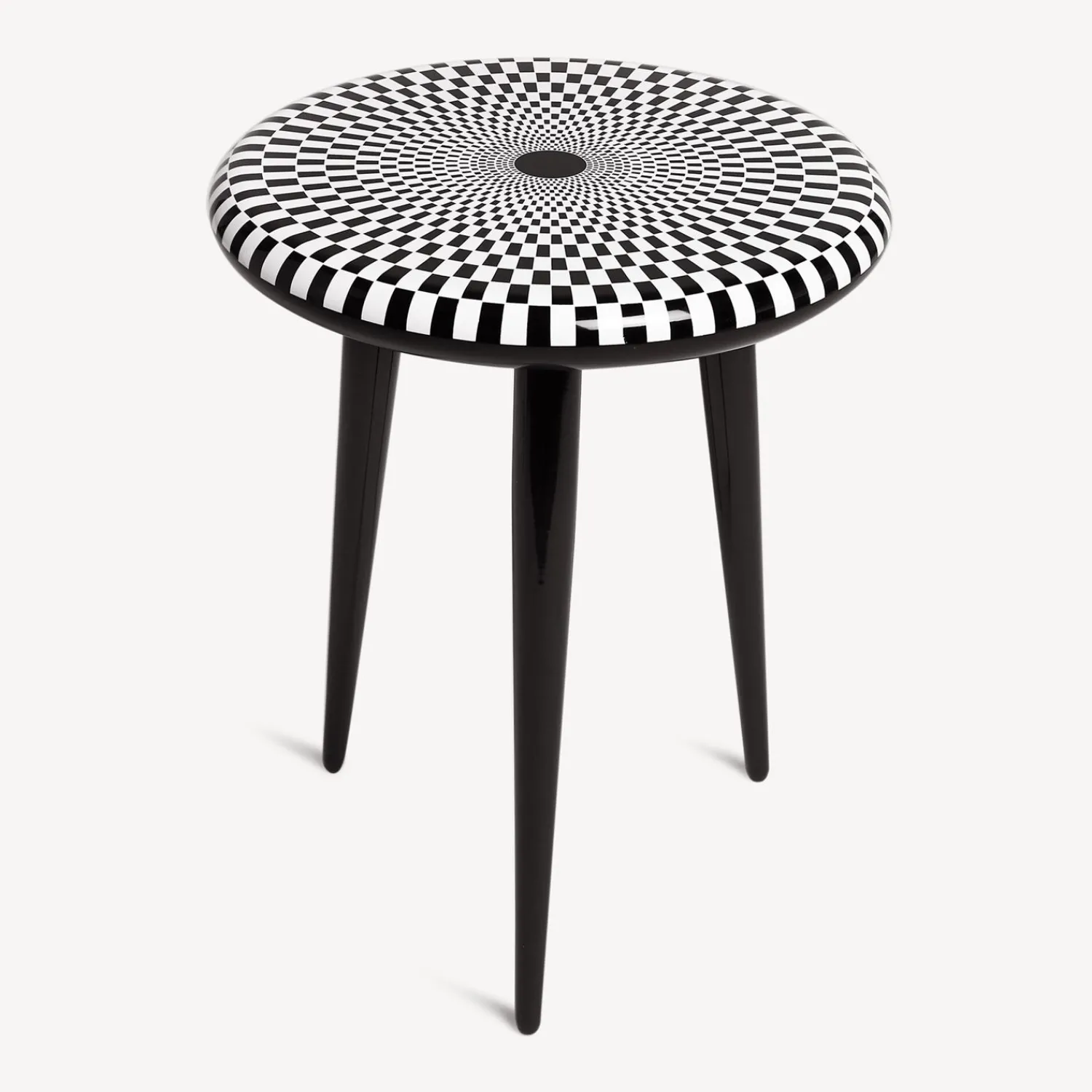 Stools<Fornasetti Stool Egocentrismo White/Black