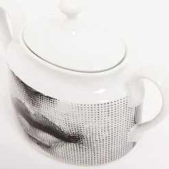 Tea And Coffee Sets<Fornasetti Sugar Bowl Tema E Variazioni White/Black