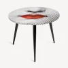 Tables<Fornasetti Table Top Bocca White/Black/Red