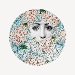 Tables<Fornasetti Table Top Ortensia Multicolour