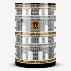 Storage Consoles<Fornasetti Tall Consolle Facciata Quattrocentesca White/Black/Yellow