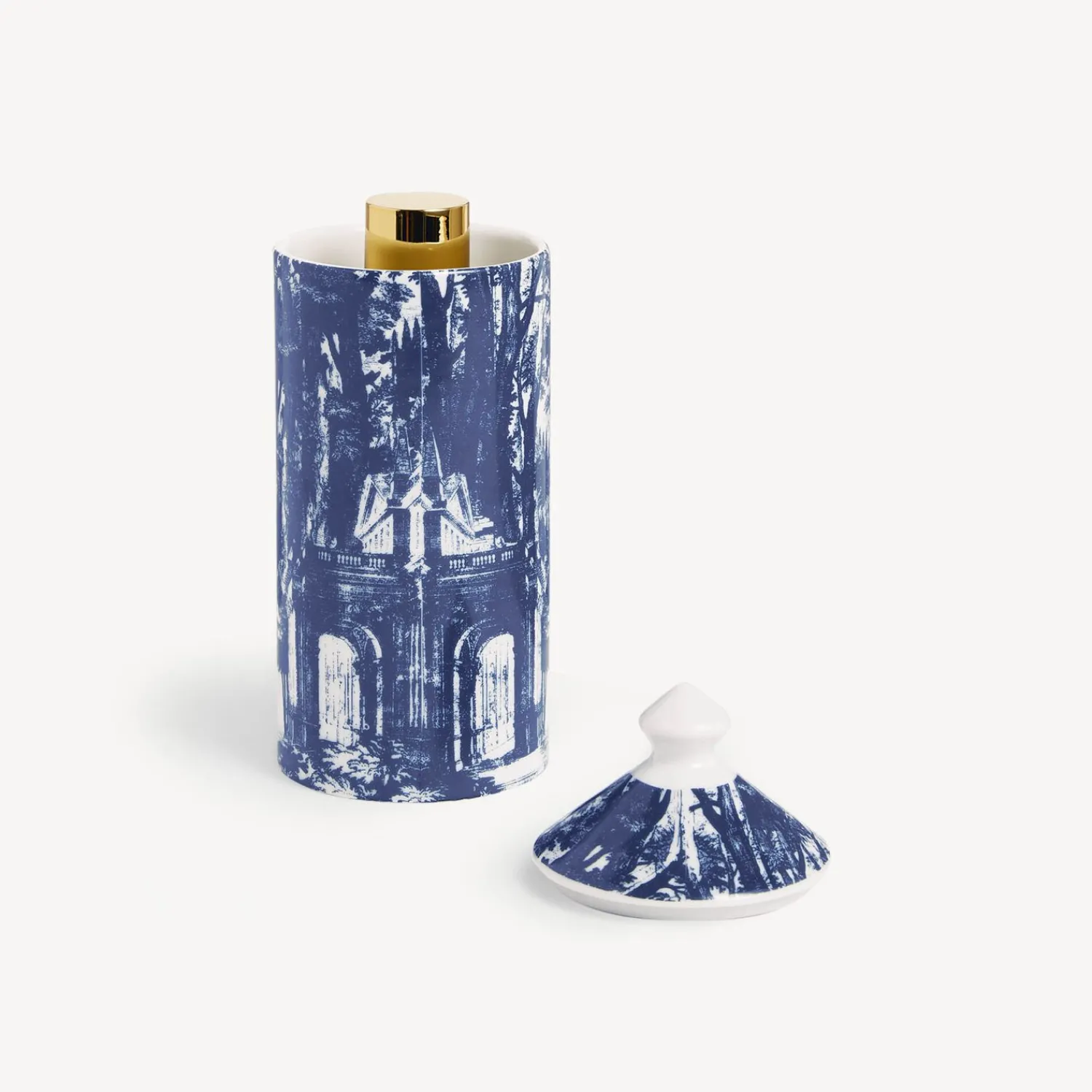 Room Spray<Fornasetti Talvolta Scented Room Spray - Giardino Settecentesco Decor - Giardino Segreto Fragrance Blue/White