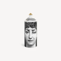 Room Spray<Fornasetti Talvolta Scented Room Spray - Mascherina Decor - Frutto Proibito Fragrance White/Black/Gold
