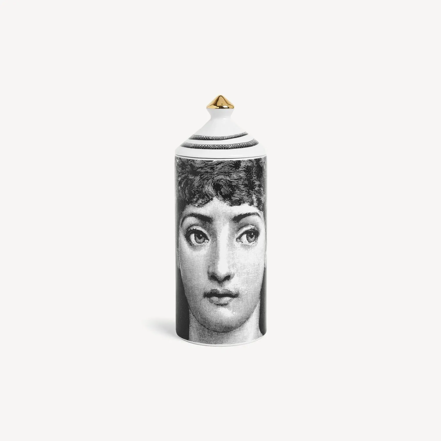 Room Spray<Fornasetti Talvolta Scented Room Spray - Mascherina Decor - Frutto Proibito Fragrance White/Black/Gold