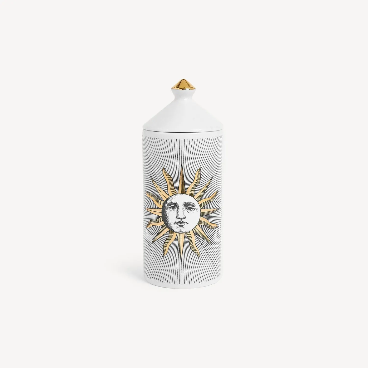 Room Spray<Fornasetti Talvolta Scented Room Spray - Soli Decor - Immaginazione Fragrance White/Black/Gold