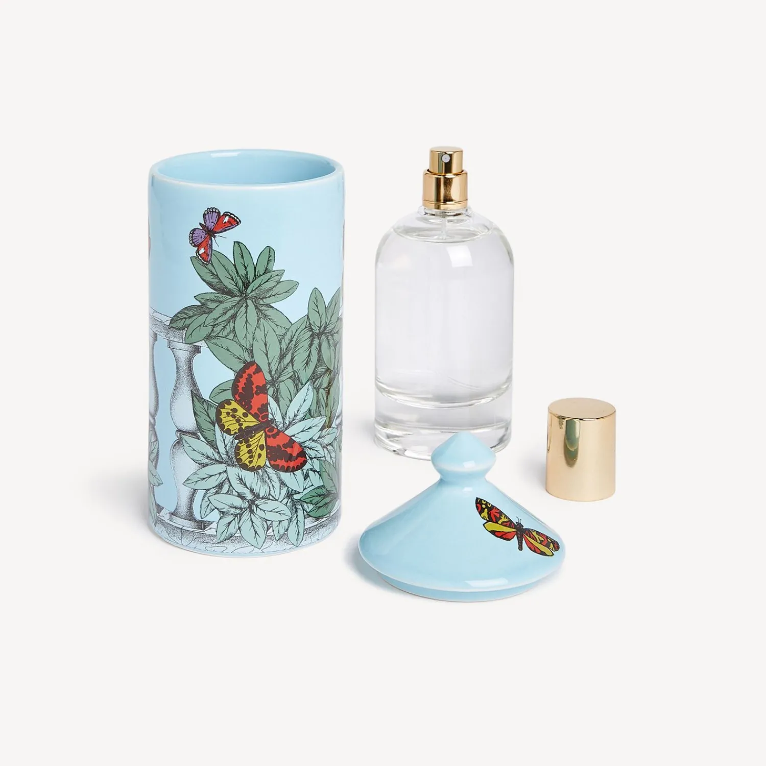 Room Spray<Fornasetti Talvolta Scented Room Spray - Farfalle E Balaustra Decor - Giardino Segreto Fragrance Multicolour