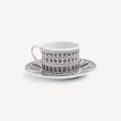 Tea And Coffee Sets<Fornasetti Tea Cup Architettura White/Black