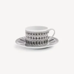 Tea And Coffee Sets<Fornasetti Tea Cup Architettura White/Black