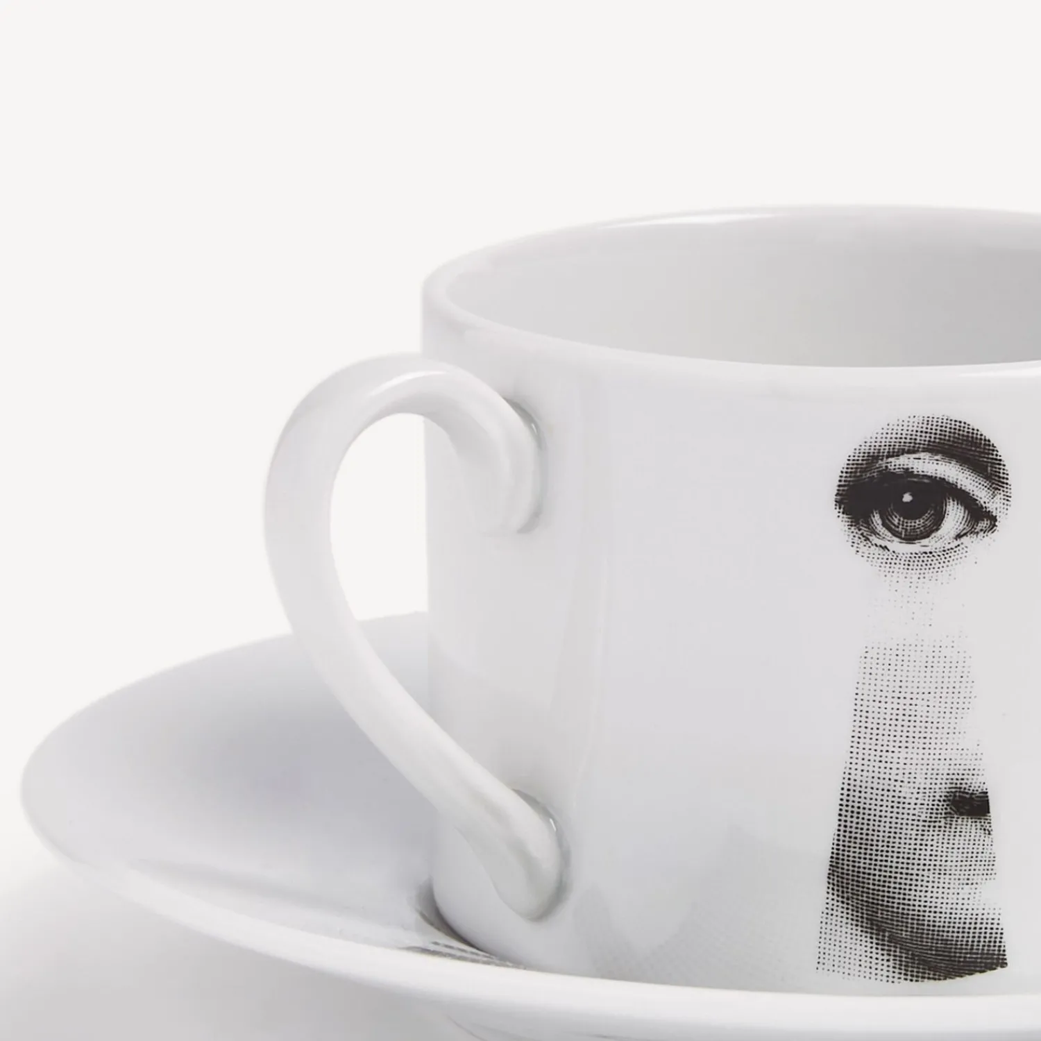 Tea And Coffee Sets<Fornasetti Tea Cup Tema E Variazioni Serratura White/Black