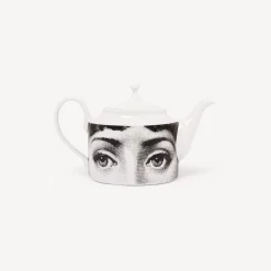 Tea And Coffee Sets<Fornasetti Teapot Tema E Variazioni N.21 White/Black