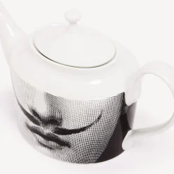 Tea And Coffee Sets<Fornasetti Teapot Tema E Variazioni N.21 White/Black