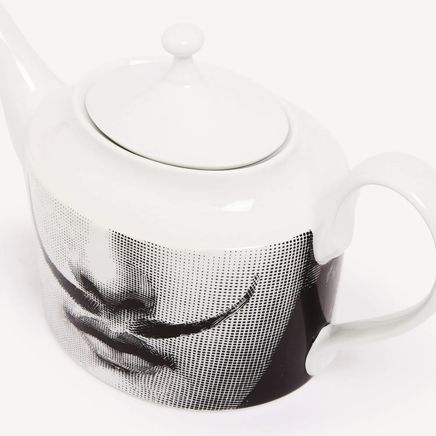 Tea And Coffee Sets<Fornasetti Teapot Tema E Variazioni N.21 White/Black