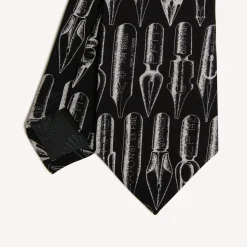 Ties<Fornasetti Tie Pennini Multicolour