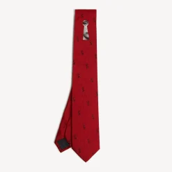 Ties<Fornasetti Tie Serratura Red