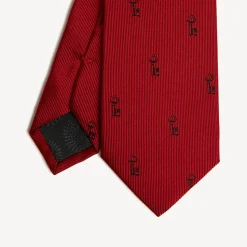 Ties<Fornasetti Tie Serratura Red