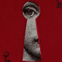Ties<Fornasetti Tie Serratura Red