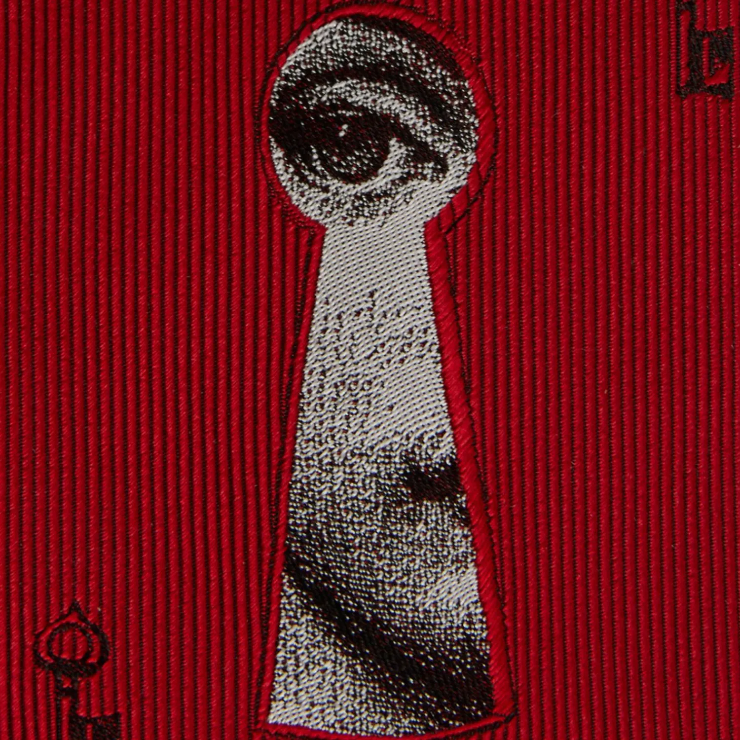 Ties<Fornasetti Tie Serratura Red