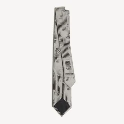 Ties<Fornasetti Tie Tema E Variazioni N.34 White/Black