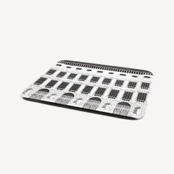 Decorative Trays And Pliants<Fornasetti Tray Architettura White/Black