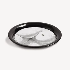 Decorative Trays And Pliants<Fornasetti Tray Bee On My Back White/Black