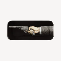 Decorative Trays And Pliants<Fornasetti Tray Braccio Con Pistola Multicolour