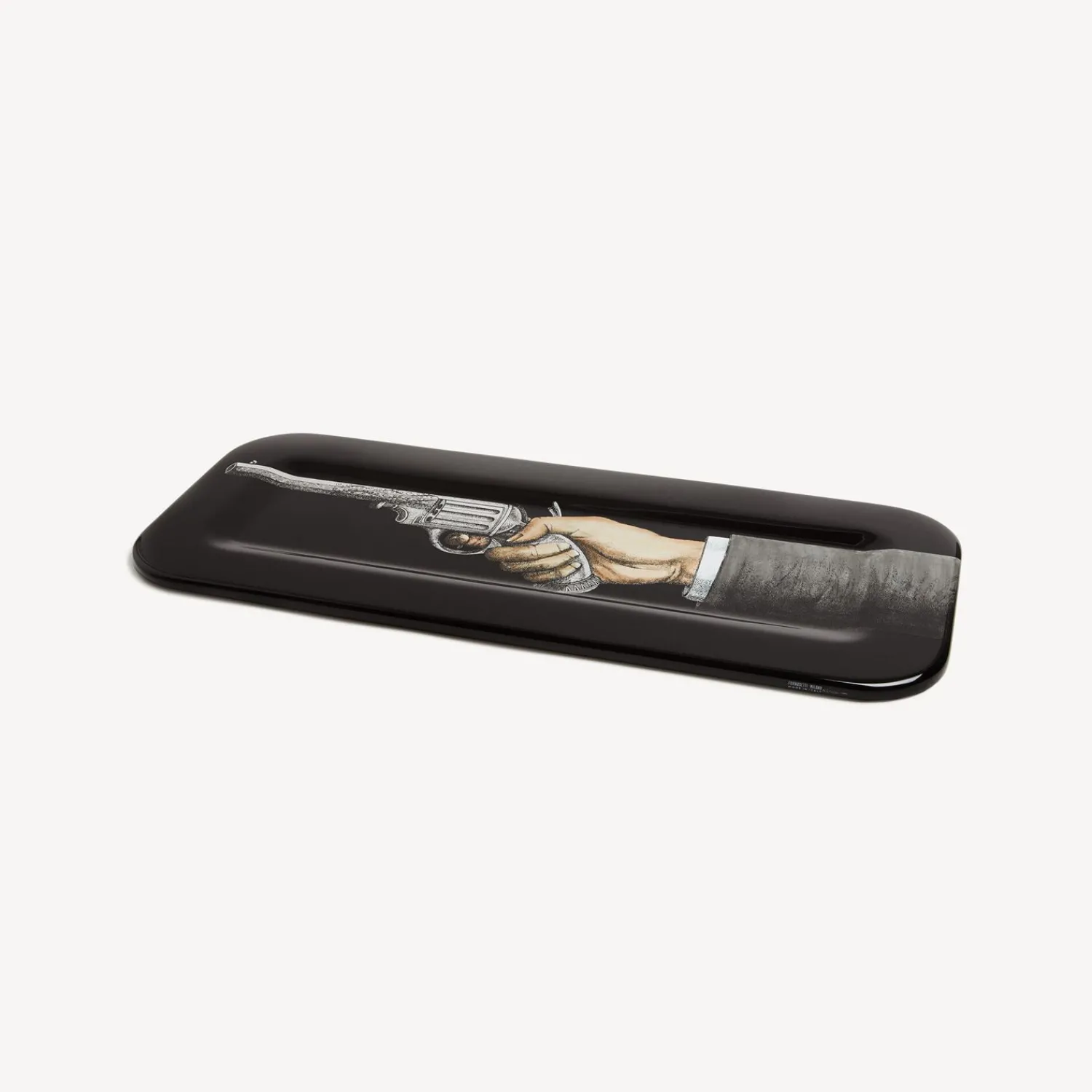 Decorative Trays And Pliants<Fornasetti Tray Braccio Con Pistola Multicolour