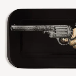Decorative Trays And Pliants<Fornasetti Tray Braccio Con Pistola Multicolour