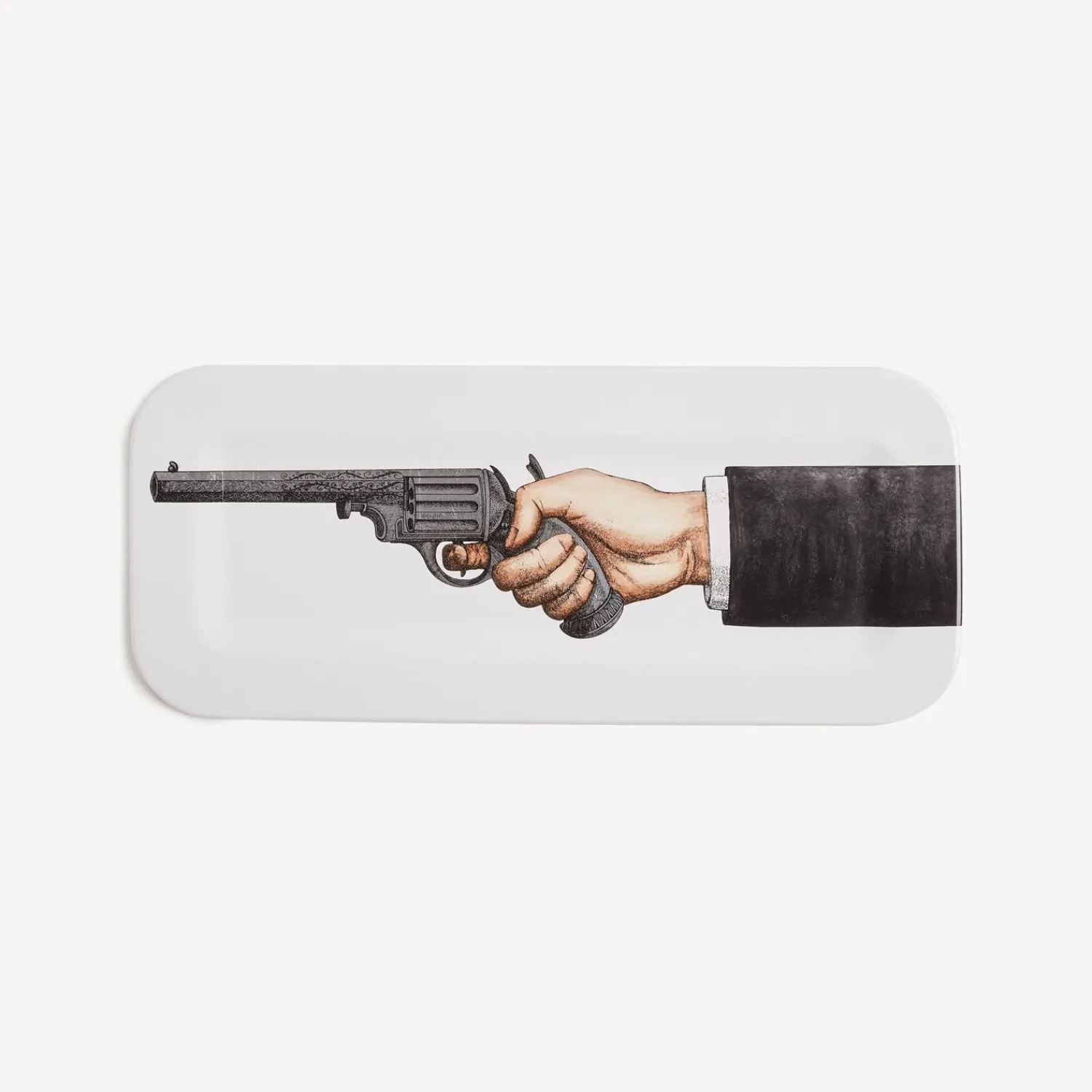 Decorative Trays And Pliants<Fornasetti Tray Braccio Con Pistola Multicolour