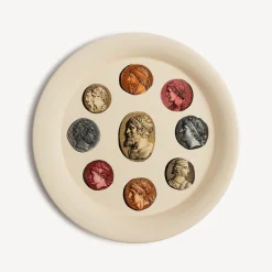 Decorative Trays And Pliants<Fornasetti Tray Cammei Multicolour