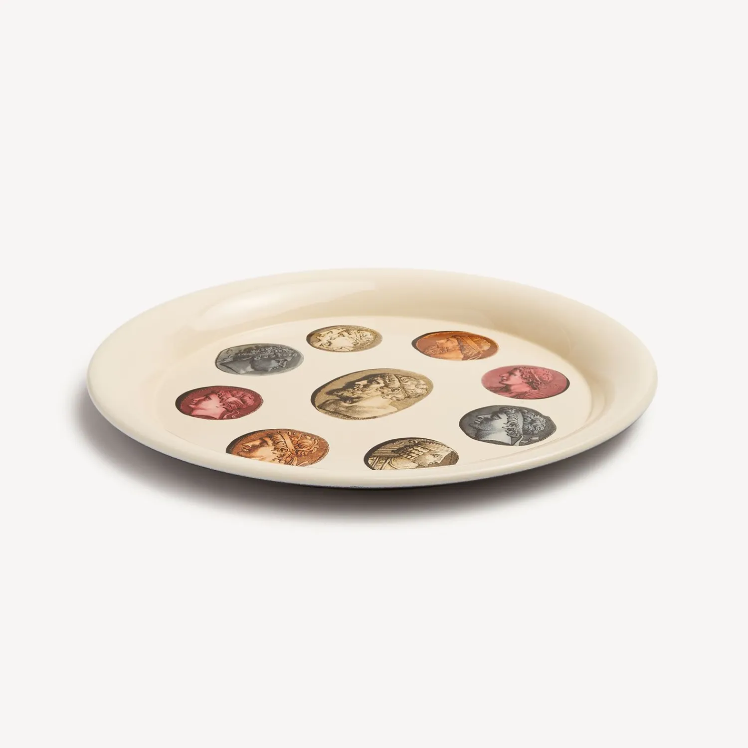 Decorative Trays And Pliants<Fornasetti Tray Cammei Multicolour