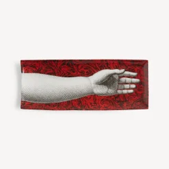 Decorative Trays<Fornasetti Tray Don Giovanni White/Black/Red