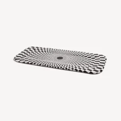 Decorative Trays And Pliants<Fornasetti Tray Egocentrismo White/Black