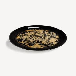 Decorative Trays And Pliants<Fornasetti Tray Emisfero Gold/Black