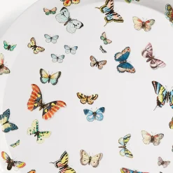 Decorative Trays And Pliants<Fornasetti Tray Farfalle Multicolour