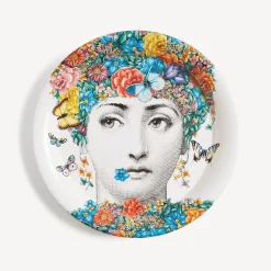 Decorative Trays And Pliants<Fornasetti Tray Fior Di Lina Multicolour