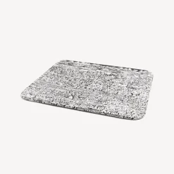 Decorative Trays And Pliants<Fornasetti Tray Gerusalemme White/Black