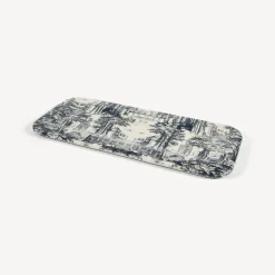 Decorative Trays And Pliants<Fornasetti Tray Giardino Settecentesco Blue/Ivory