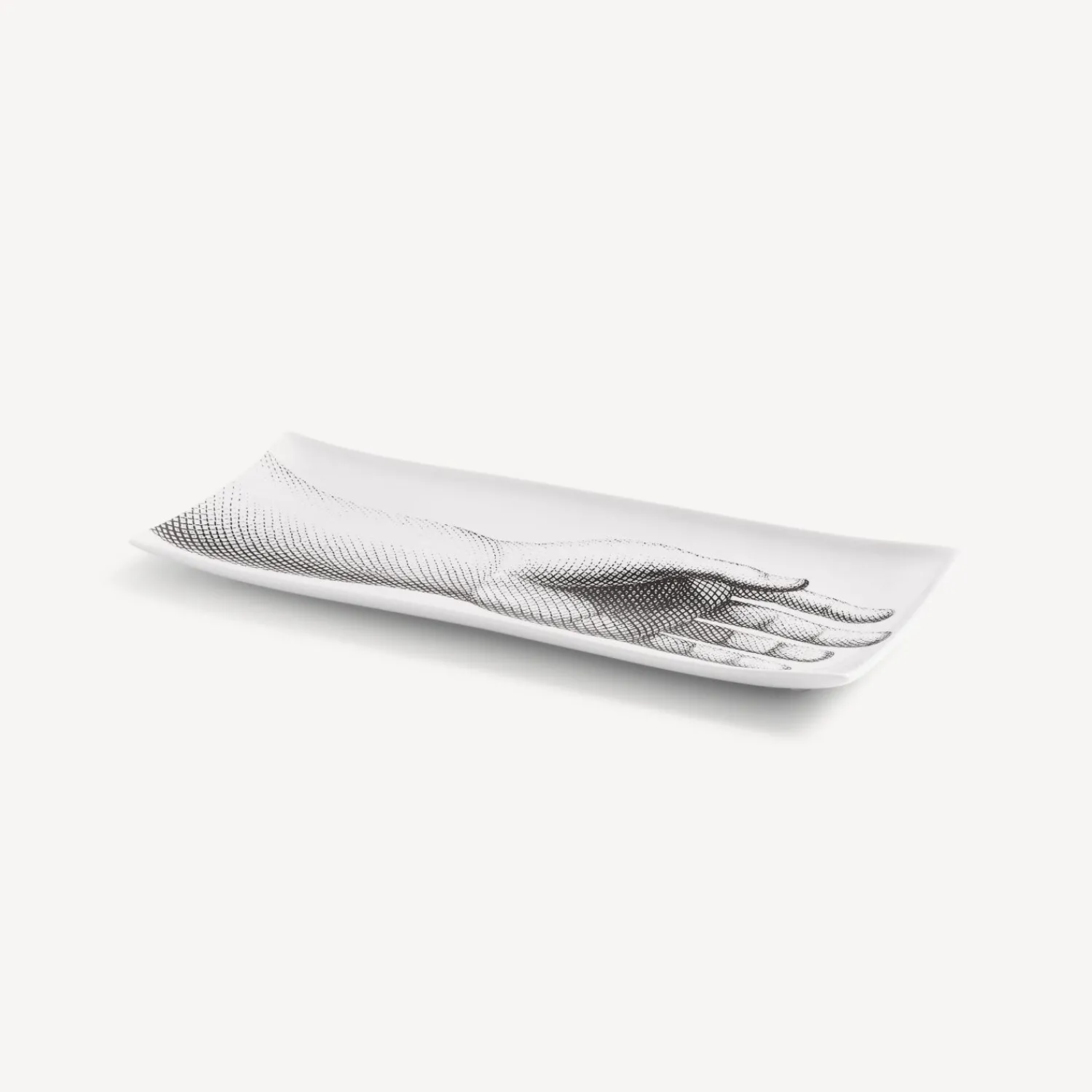 Decorative Trays<Fornasetti Tray Mano White/Black